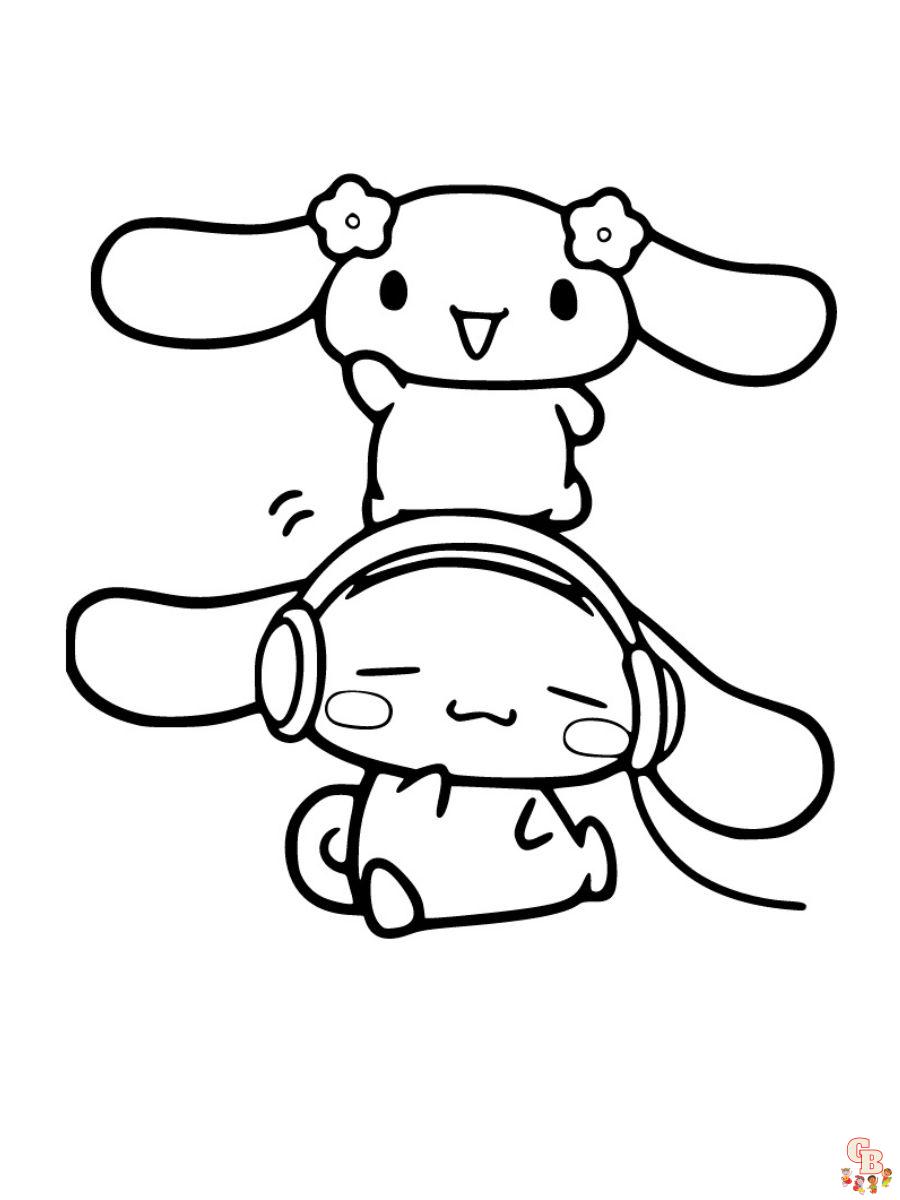 38 Cinnamoroll Coloring Pages 6