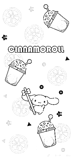 38 Cinnamoroll Coloring Pages 7