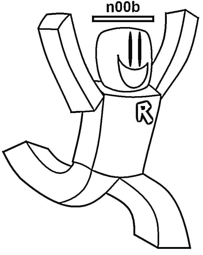 39 Roblox Coloring Pages 11