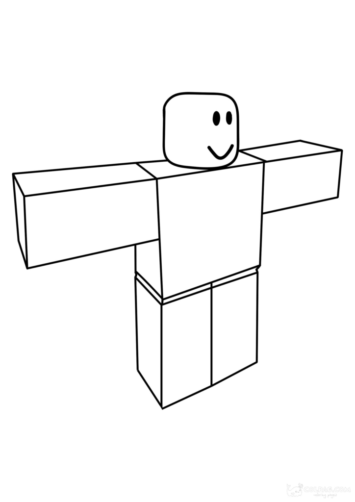 39 Roblox Coloring Pages 17