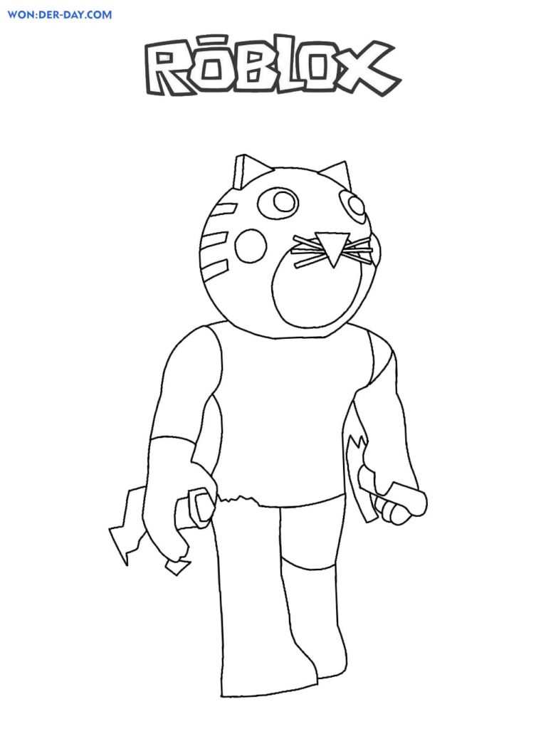 39 Roblox Coloring Pages 21