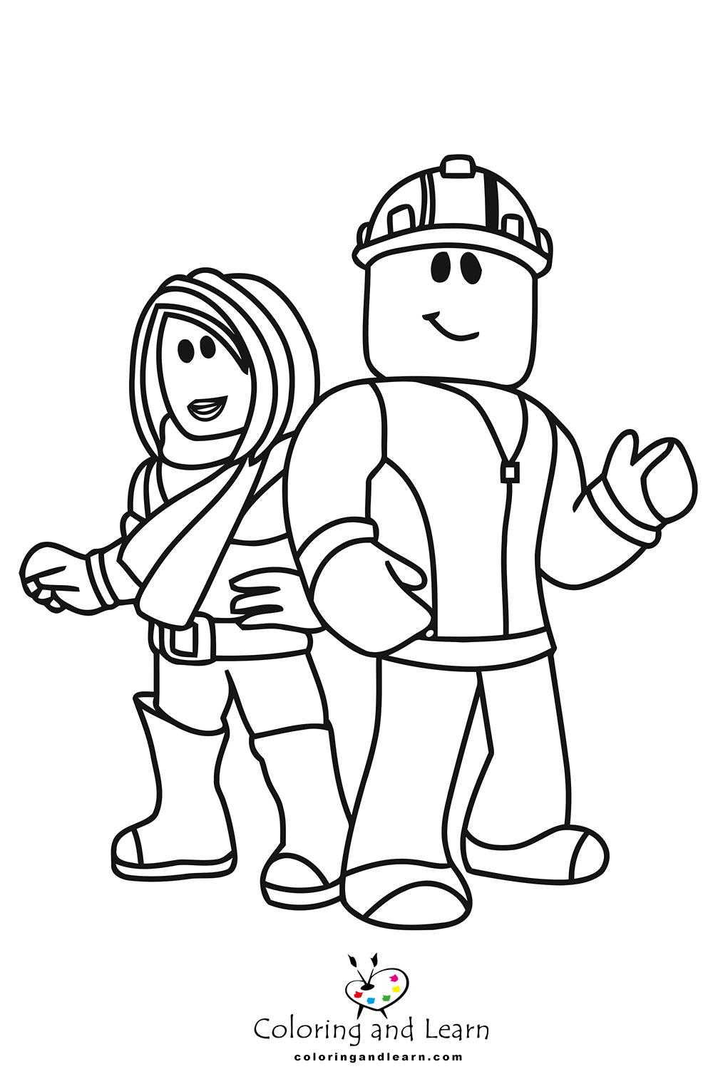 39 Roblox Coloring Pages 23