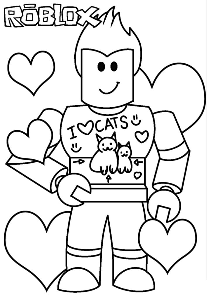 39 Roblox Coloring Pages 24