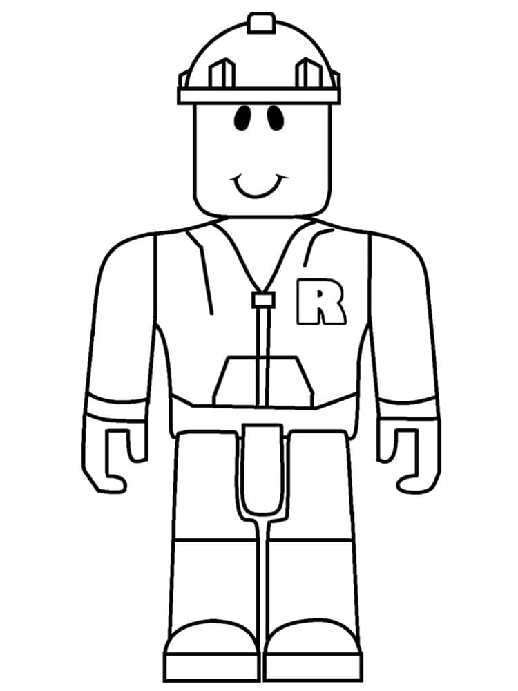 39 Roblox Coloring Pages 26