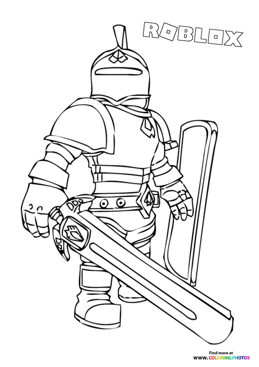 39 Roblox Coloring Pages 29