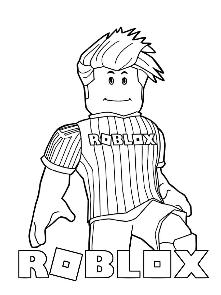 39 Roblox Coloring Pages 3