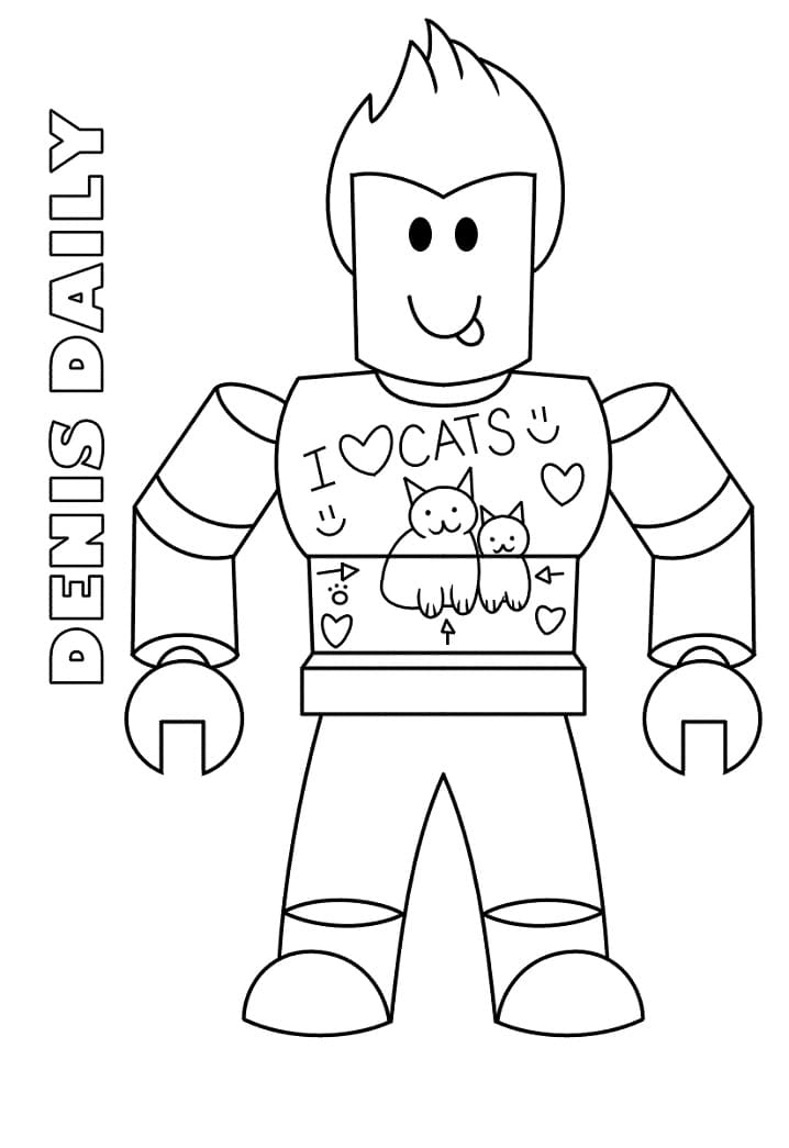 39 Roblox Coloring Pages 30