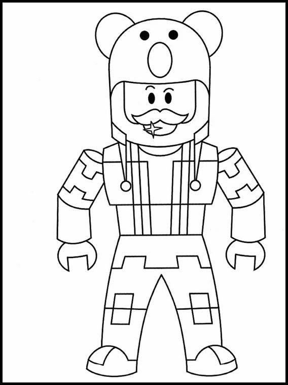 39 Roblox Coloring Pages 32