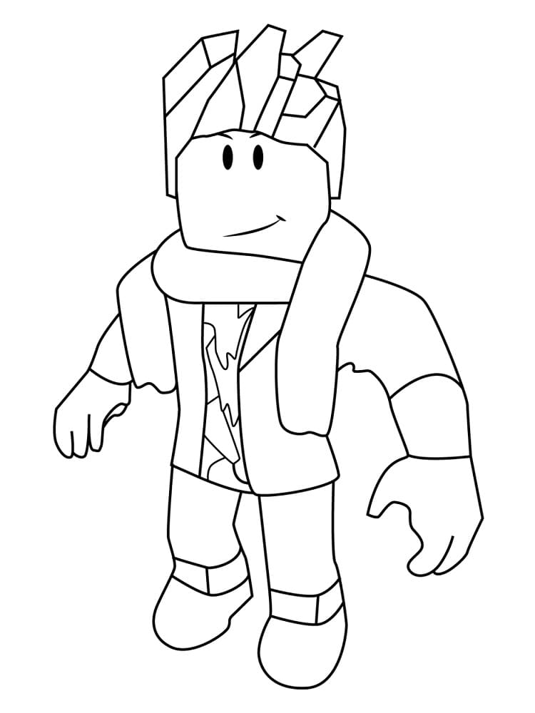 39 Roblox Coloring Pages 34