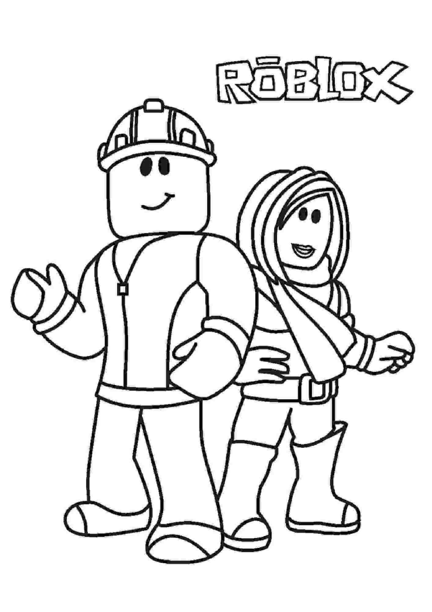 39 Roblox Coloring Pages 6