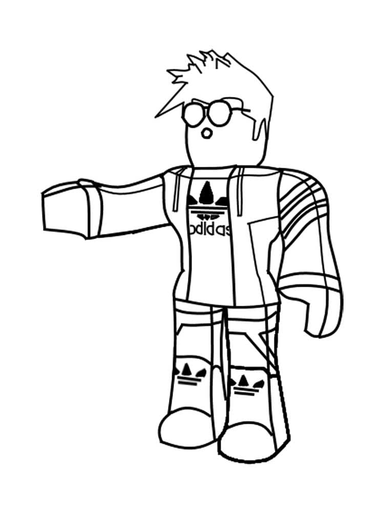 39 Roblox Coloring Pages 7