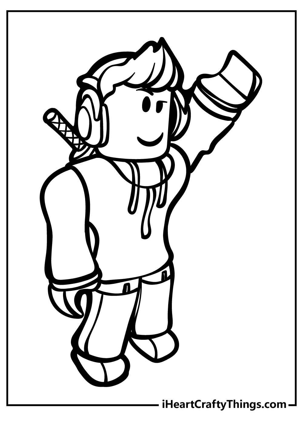 39 Roblox Coloring Pages 9