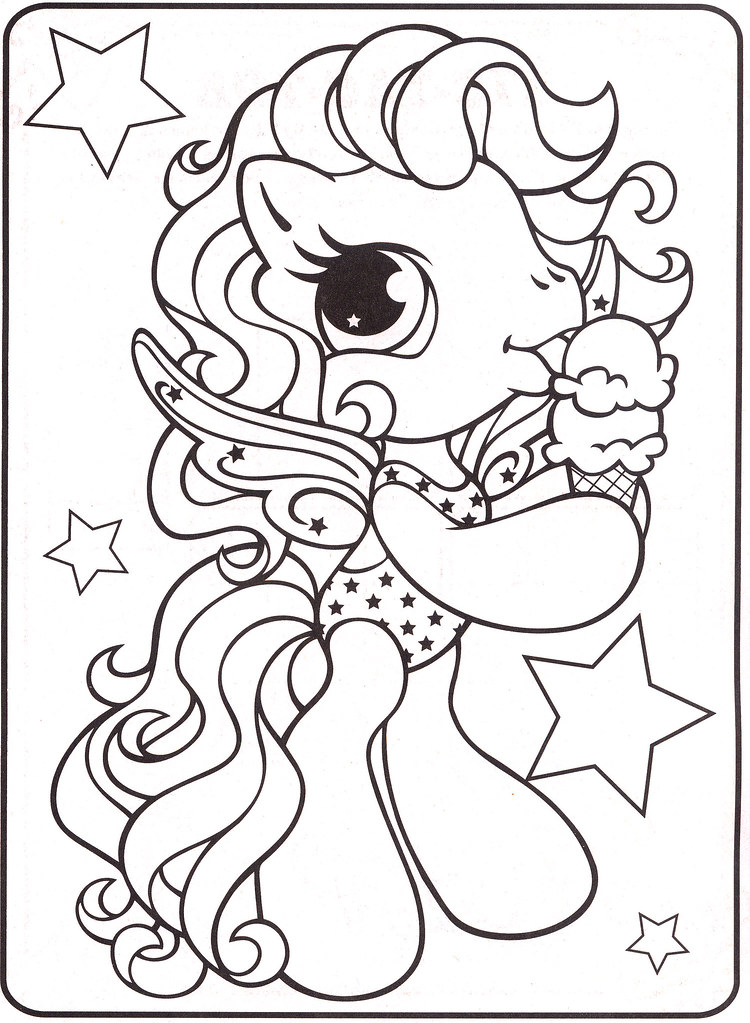 76+ Unique Pony Coloring Pages Printable