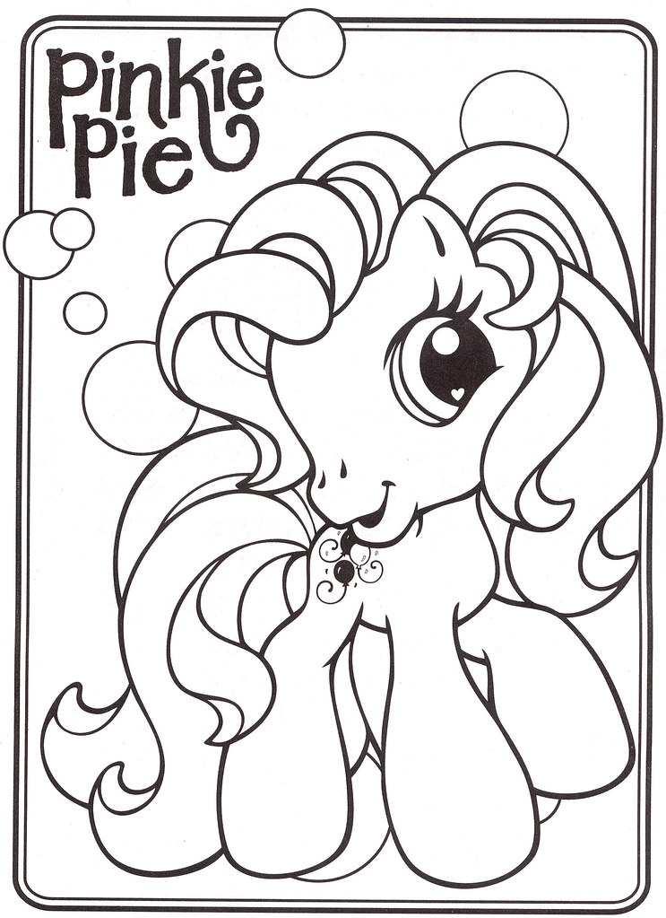 182+ Creative Pony Coloring Pages Printable