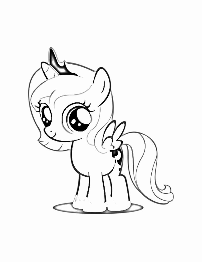 137+ Joyful Pony Coloring Pages Printable