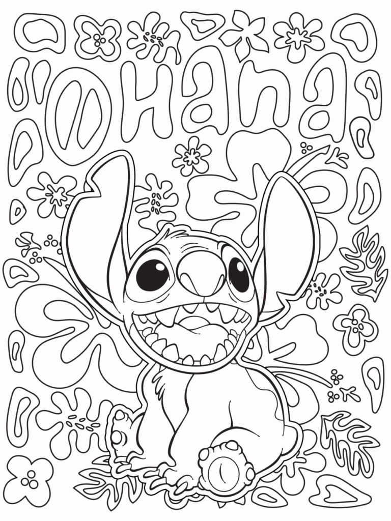 166+ Brightening Angel Stitch Coloring Printable