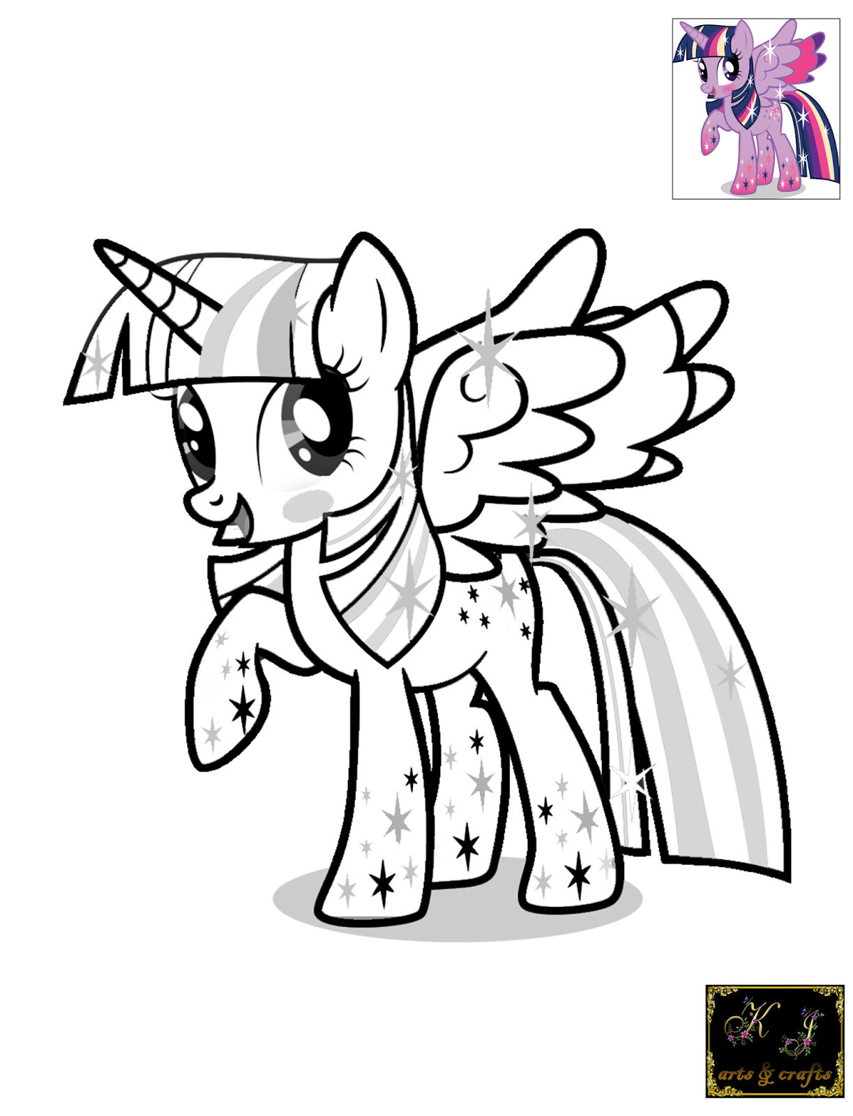 47+ Unique Pony Coloring Pages Printable