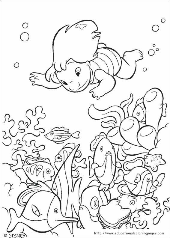 120+ Cheerful Stitch Surfing Coloring Pages Printable