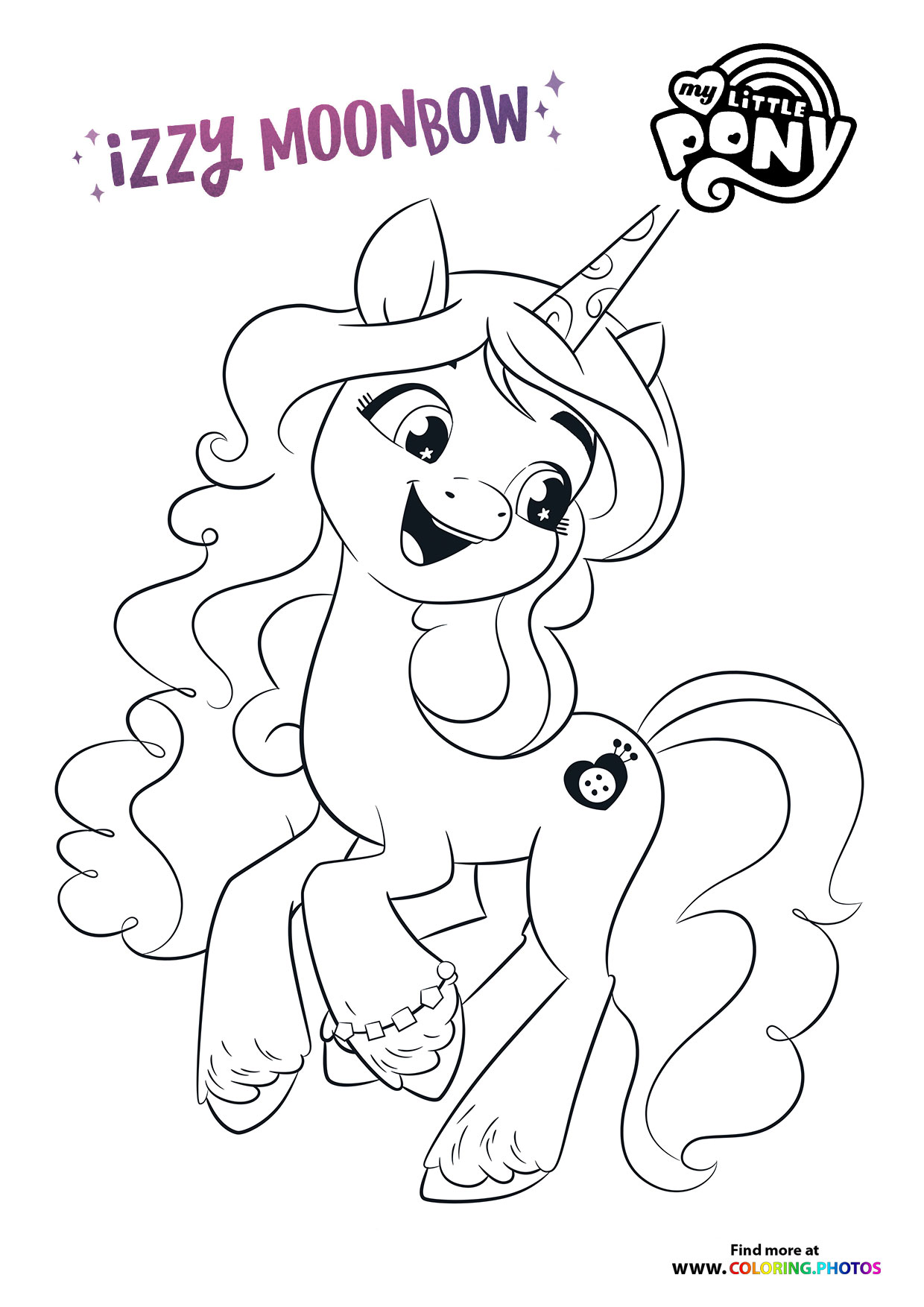 37+ Fun Pony Coloring Pages Printable