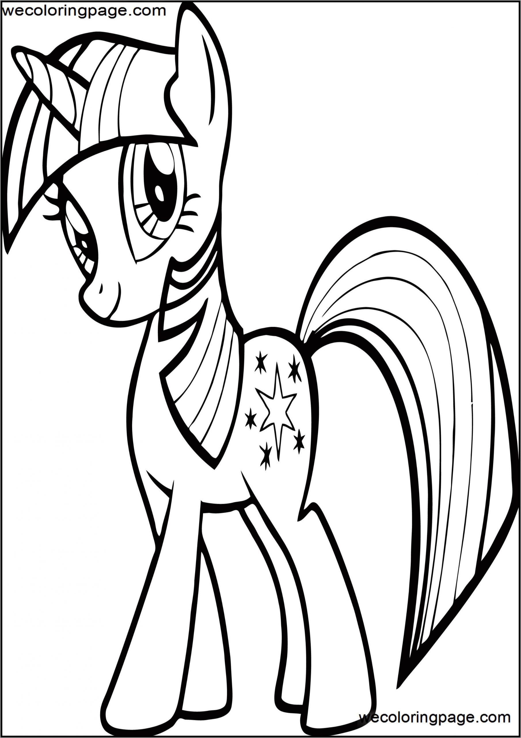 153+ Artistic Pony Coloring Pages Printable