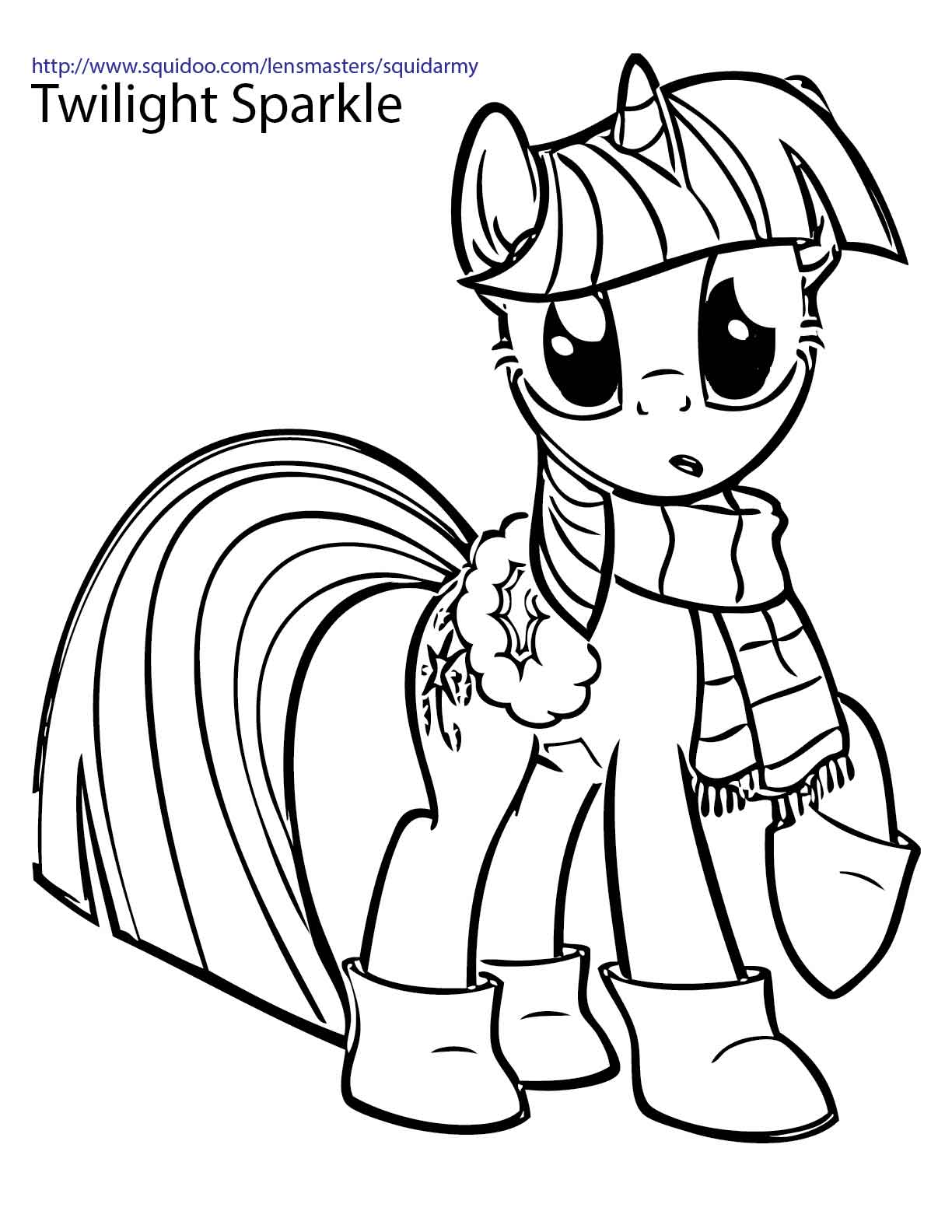 194+ Artistic Pony Coloring Pages Printable