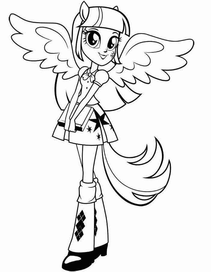 121+ Cute Pony Coloring Pages Printable