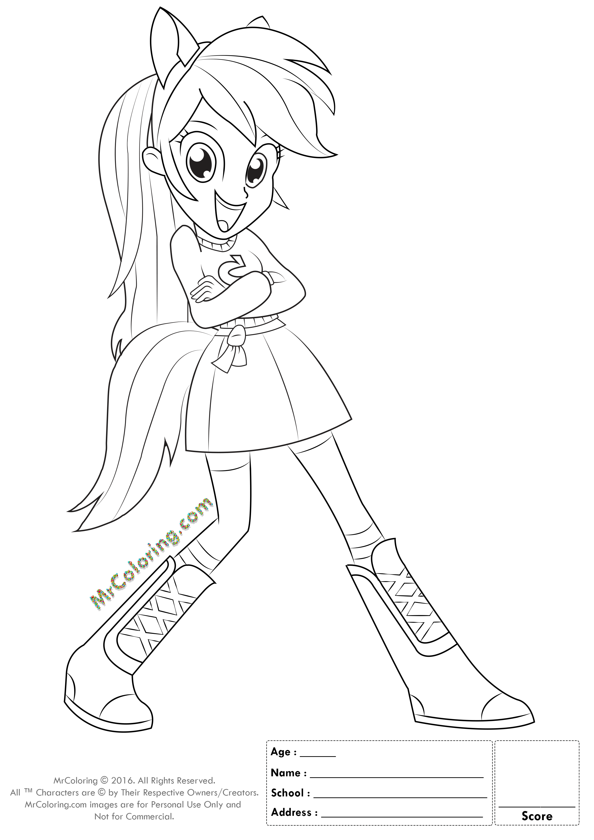 137+ Fun Pony Coloring Pages Printable