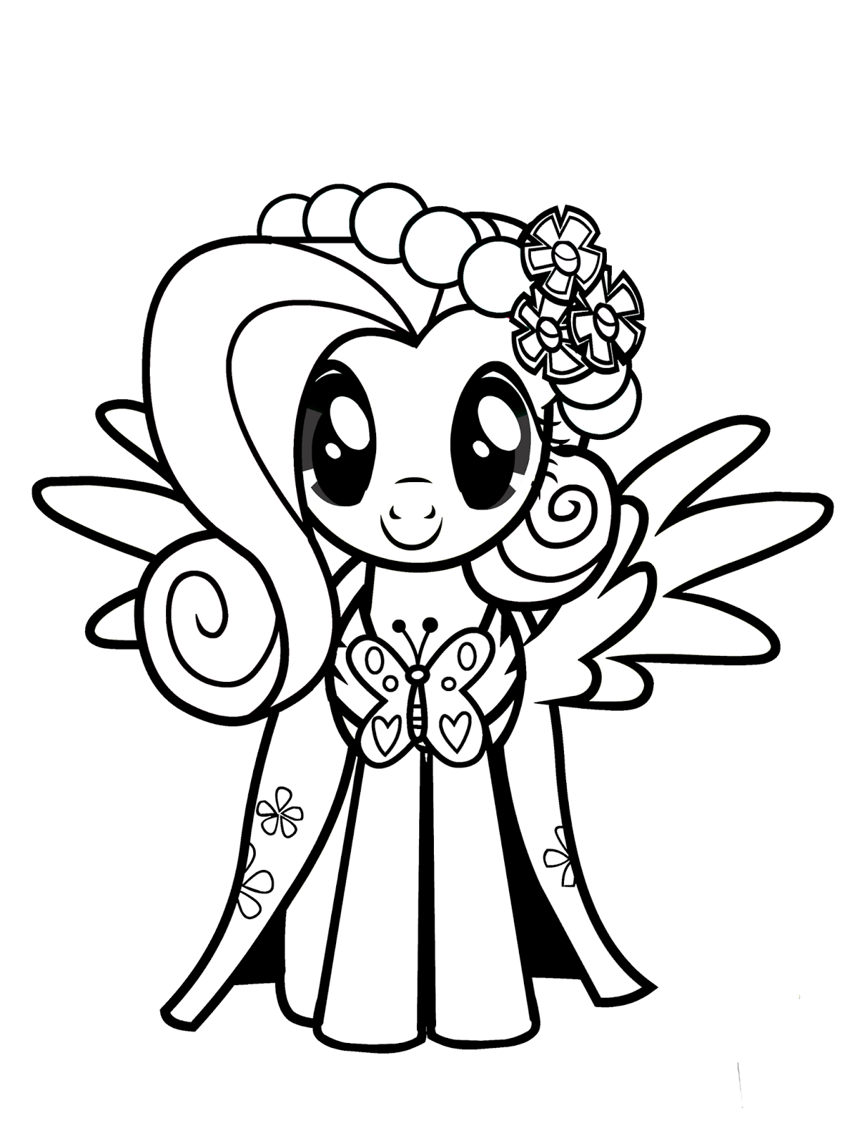 157+ Joyful Pony Coloring Pages Printable