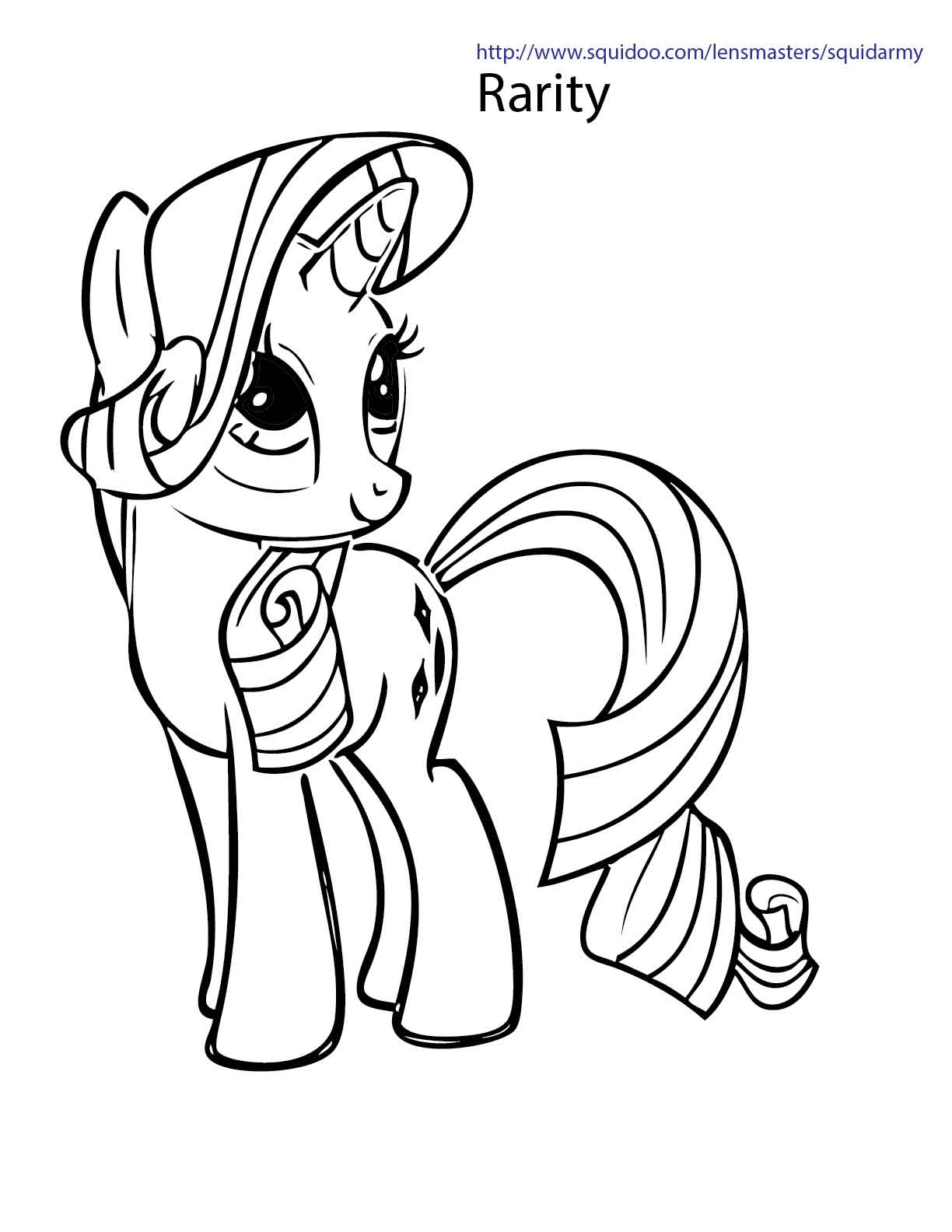 99+ Inspiring Pony Coloring Pages Printable