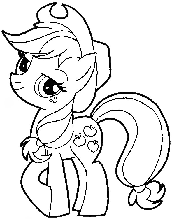 95+ Captivating Pony Coloring Pages Printable