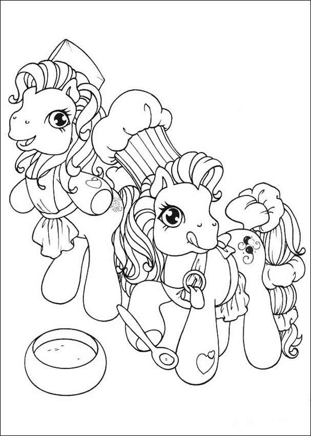 67+ Delightful Pony Coloring Pages Printable