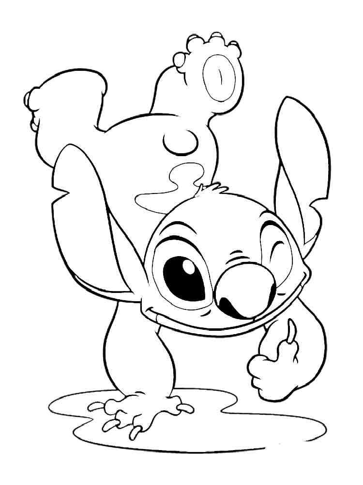 119+ Delightful Stitch Aloha Coloring Pages Printable