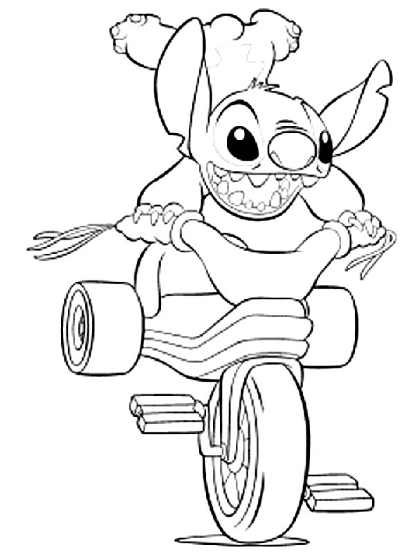 136+ Charming Stitch Surfing Coloring Pages Printable