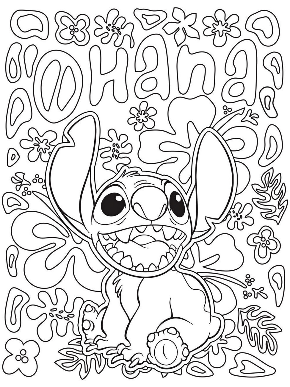 101+ Fantastic Stitch Coloring Printable