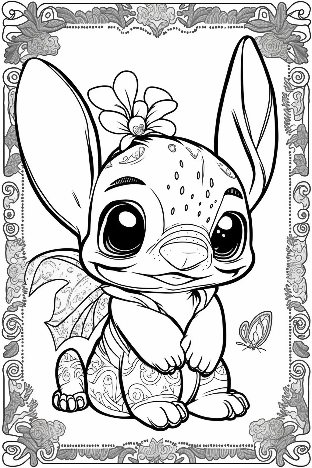 53+ Bright Stitch Surfing Coloring Pages Printable