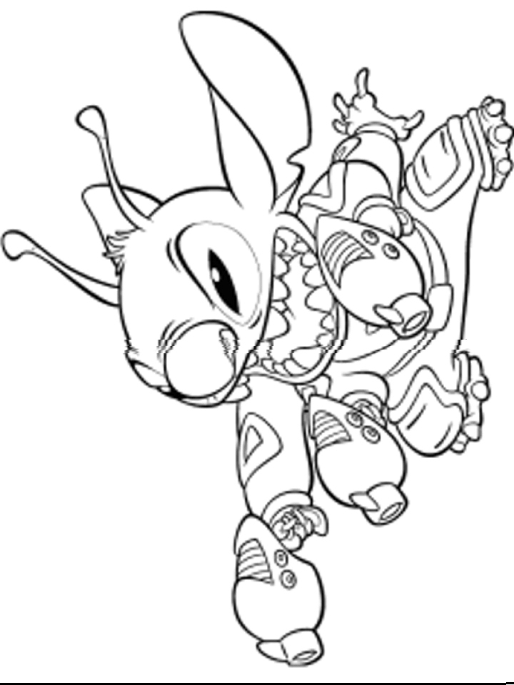 198+ Fantastic Stitch Aloha Coloring Pages Printable