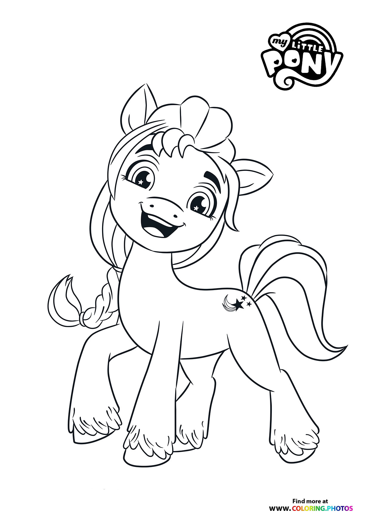 186+ Inspiring Pony Coloring Pages Printable