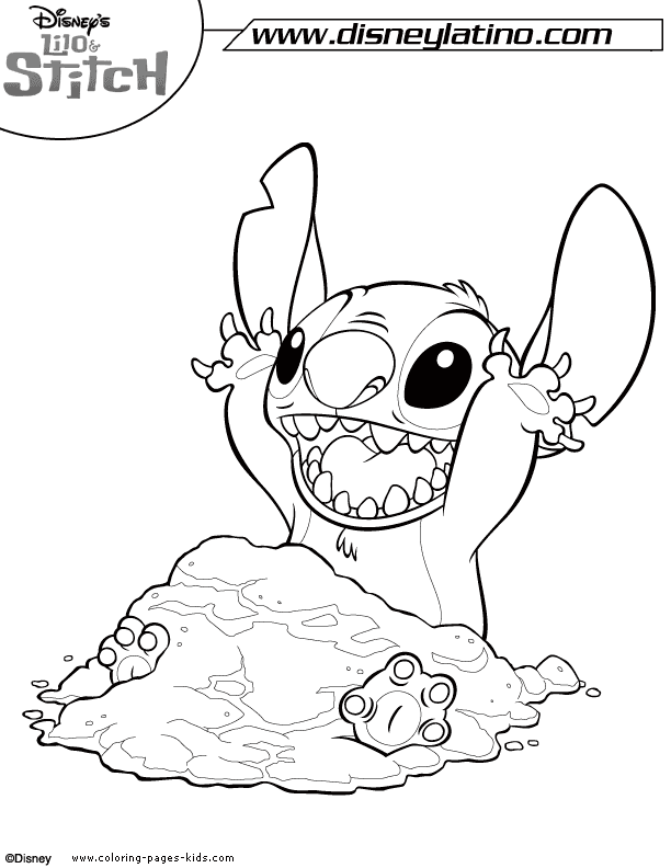 168+ Fun Stitch Surfing Coloring Pages Printable