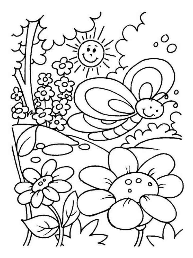 100+ Creative Summer Coloring Pages Printable