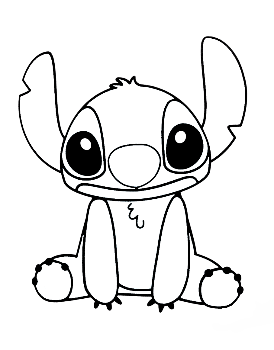 13+ Adorable Stitch Coloring Pages SVG Printable