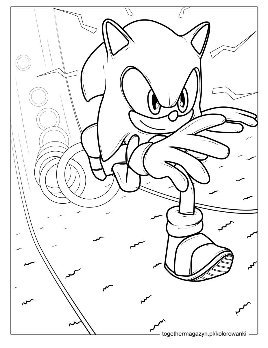 16+ Ultimate Sonic Coloring Pages Printable