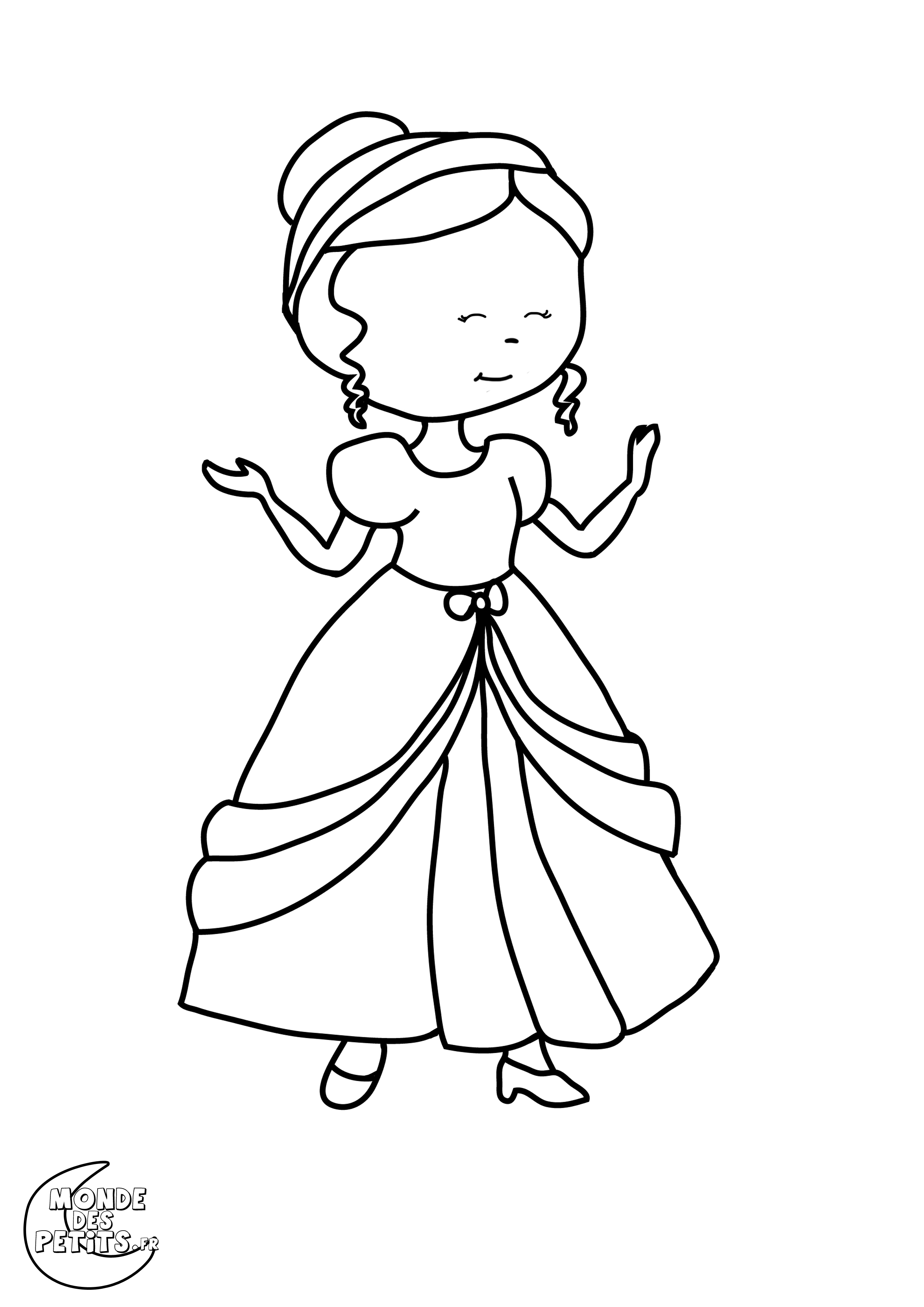 17+ Amazing Princess Summer Coloring Pages Printable