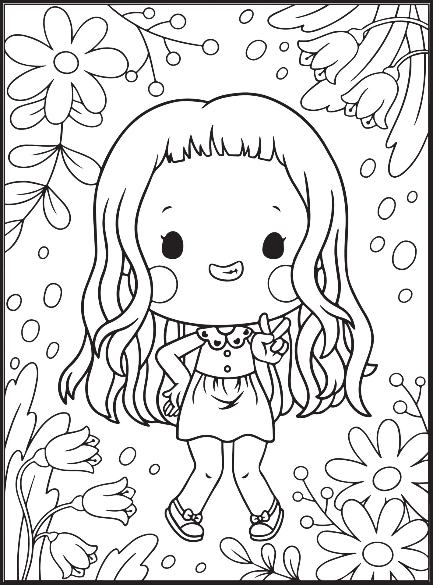 18+ Fun Coloring Pages for Kids Printable