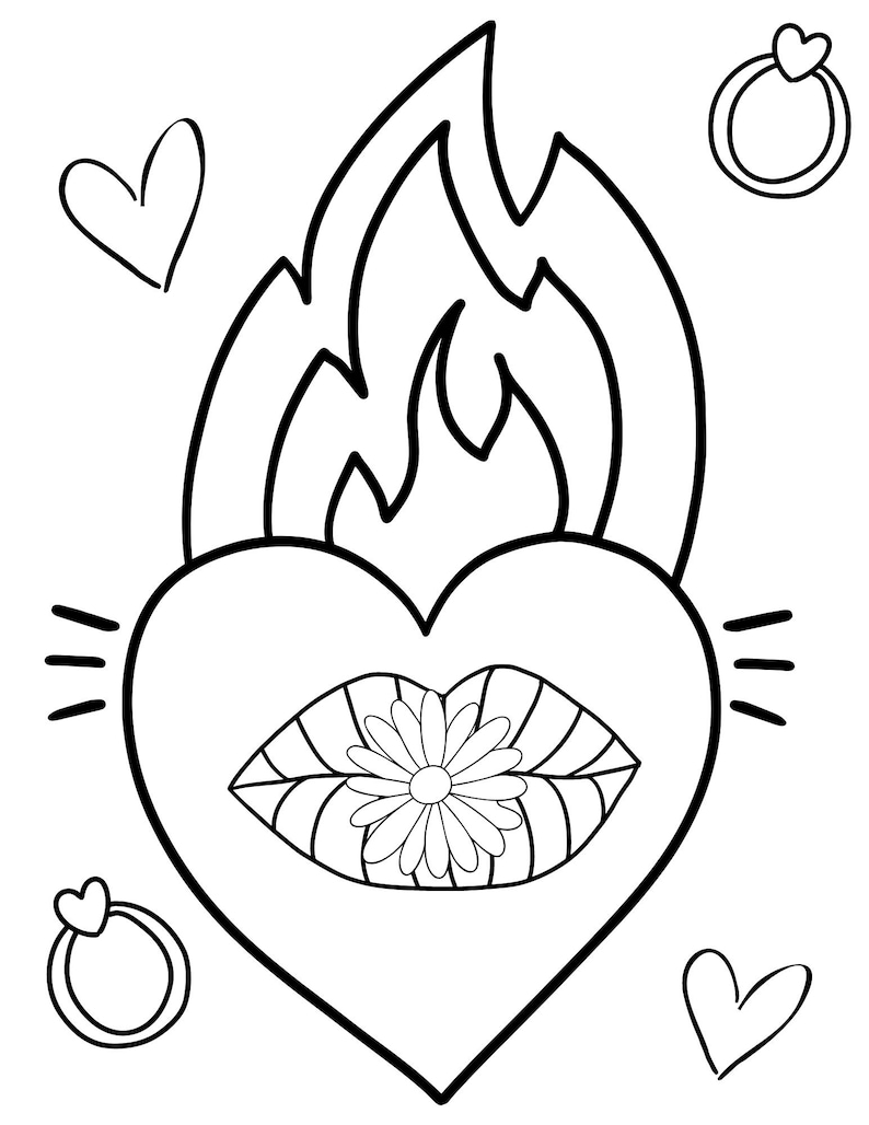 20+ Joyful Preppy Coloring Pages Printable