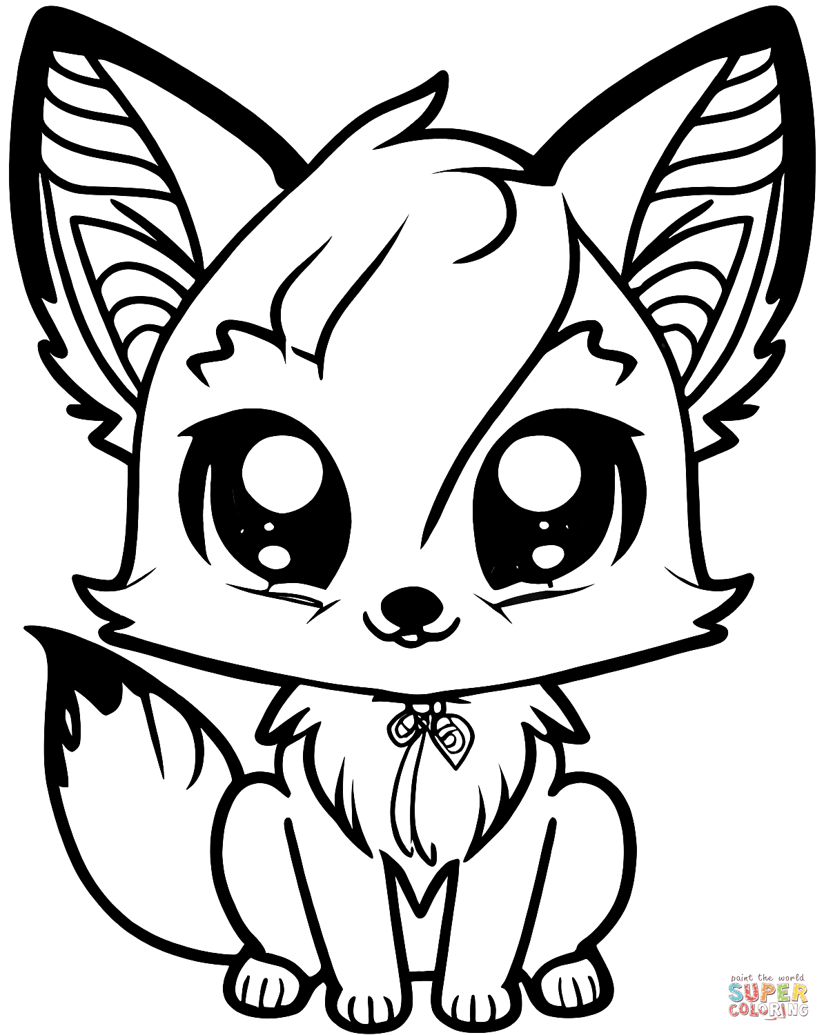 22+ Happy Fox Coloring Pages Printable