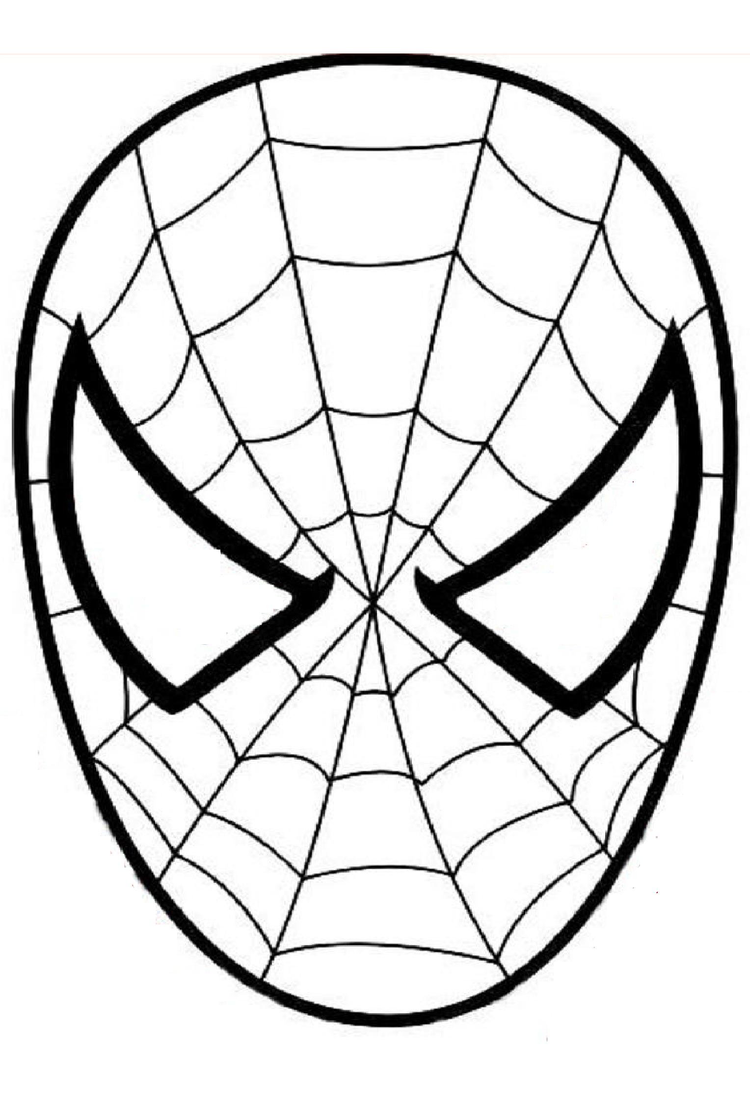 22+ Realistic Spiderman Coloring Pages Printable