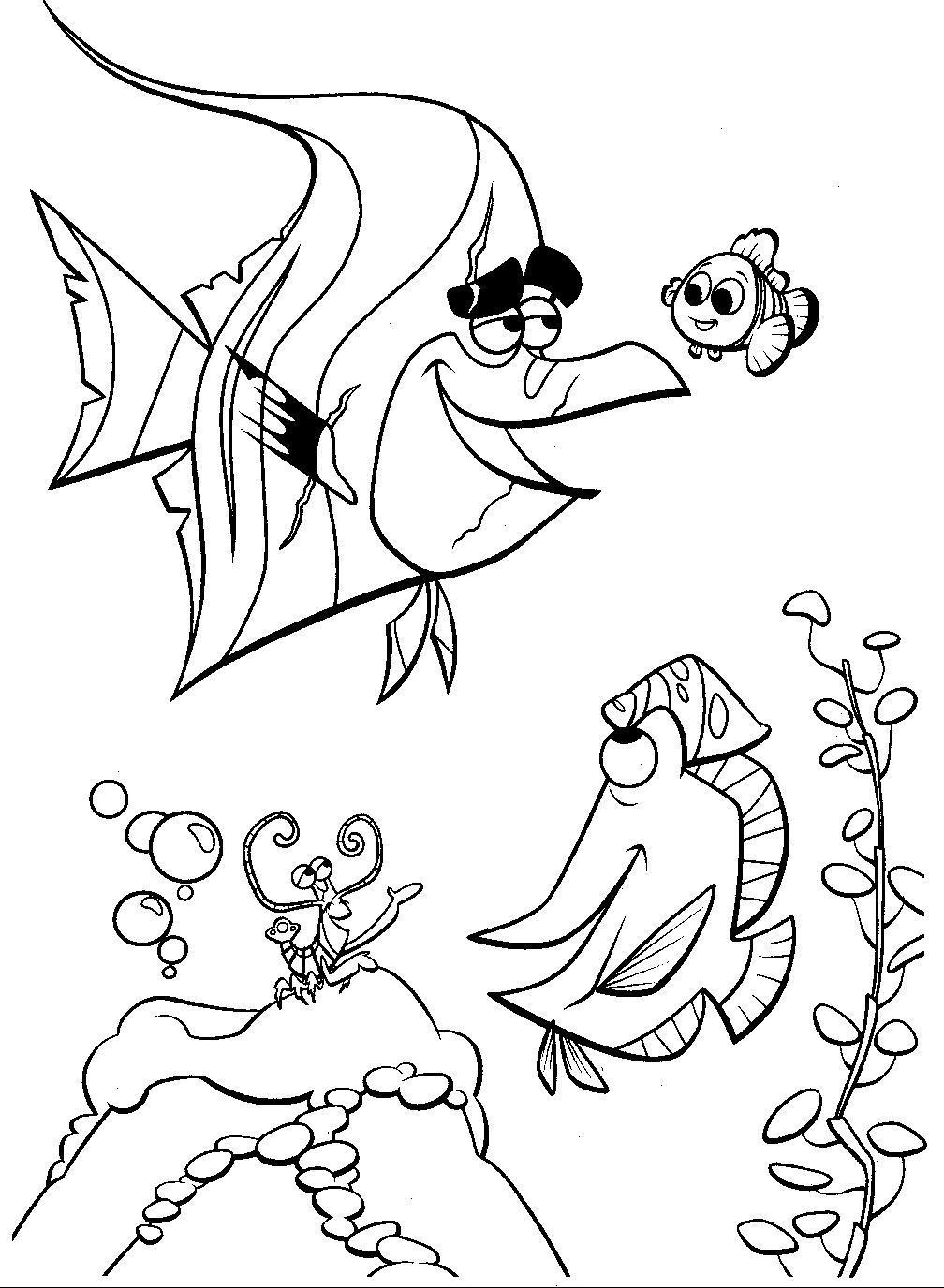 41+ Whimsical Nemo Coloring Pages Aesthetic