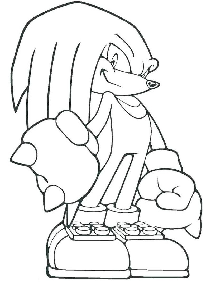 24+ Joyful Sonic Coloring Pages Printable