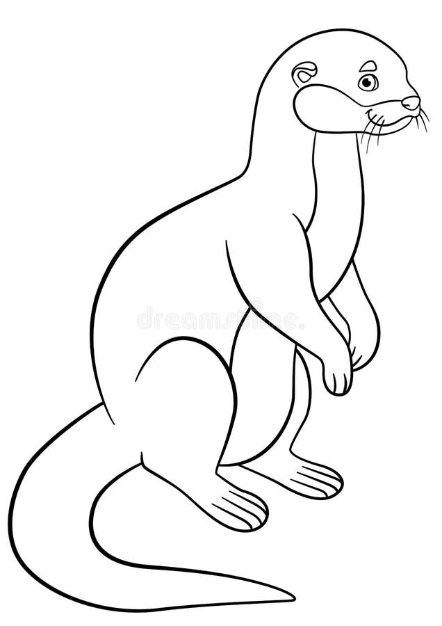 24+ Relaxing Otter Coloring Pages Printable