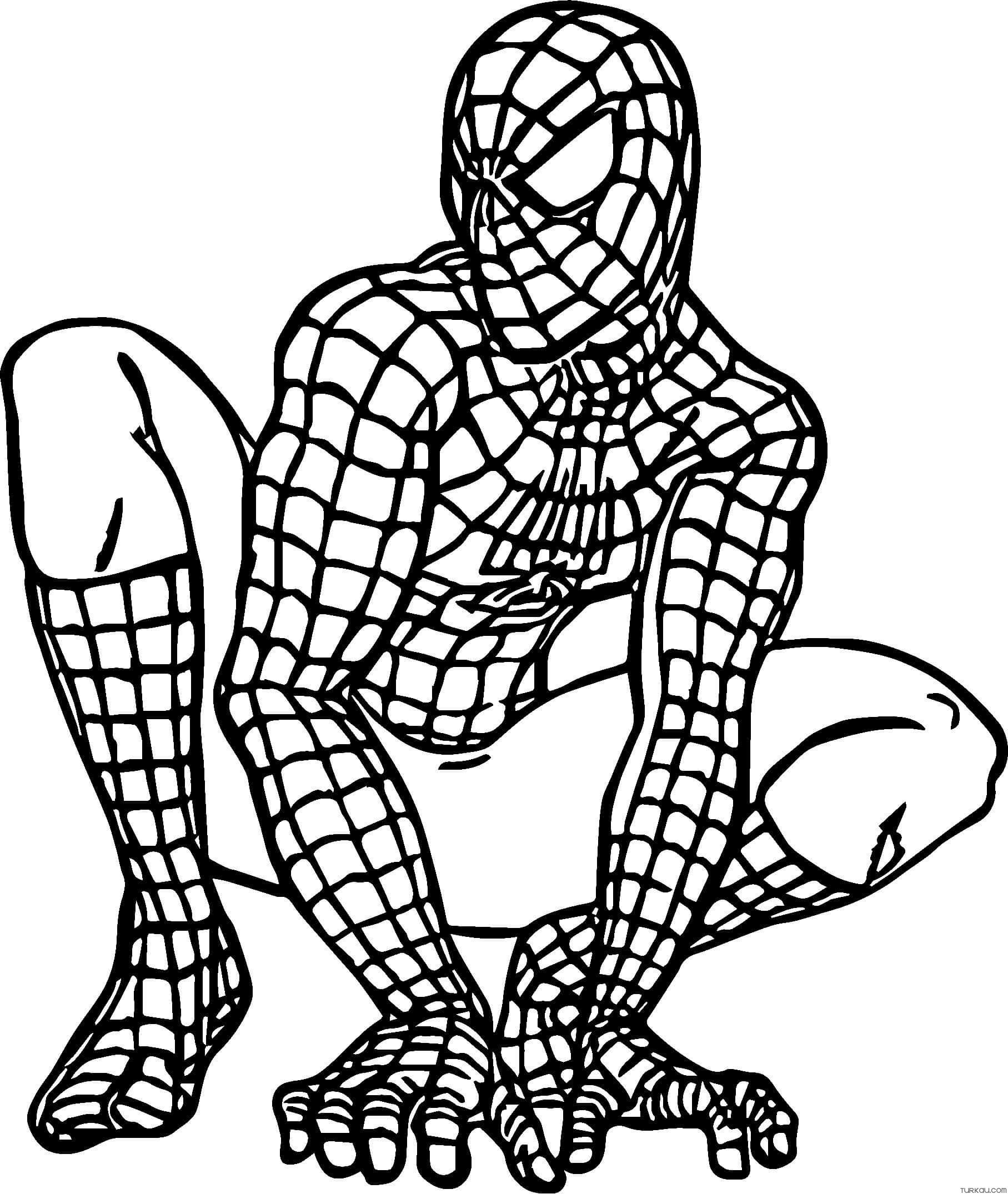 25+ Inspiring Spiderman Coloring Pages Printable